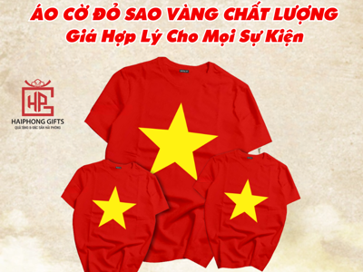 Áo Cờ Đỏ Sao Vàng Chất Lượng – Giá Hợp Lý Cho Mọi Sự Kiện